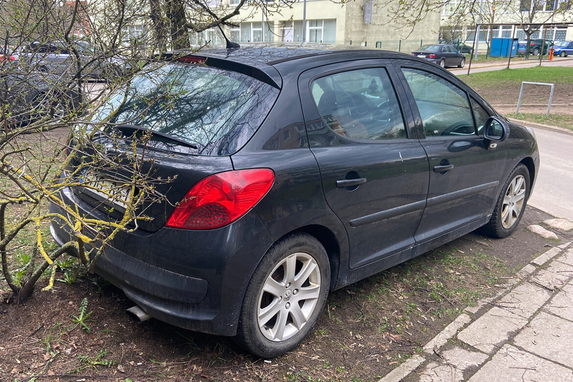 Что делать, если автомобиль припаркован на зеленой зоне?