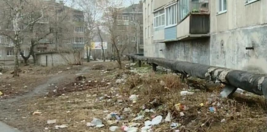 Двор зарос бурьяном, дорожки завалены листвой или снегом, скамейки не приводят в порядок, не убирают мусор. ЖРЭО ликвидировали и жильцы не знают к кому обратиться